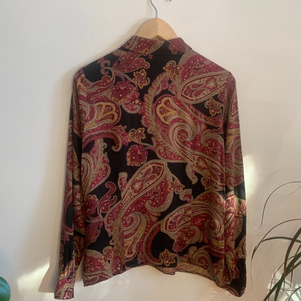 Paisley Button Up - Picture 2 of 4